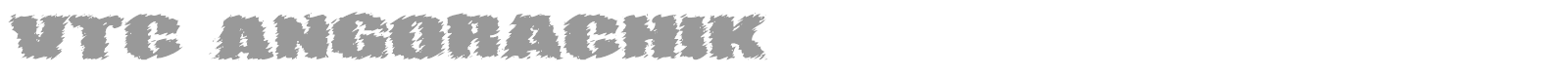 VTC Angora Chik font preview
